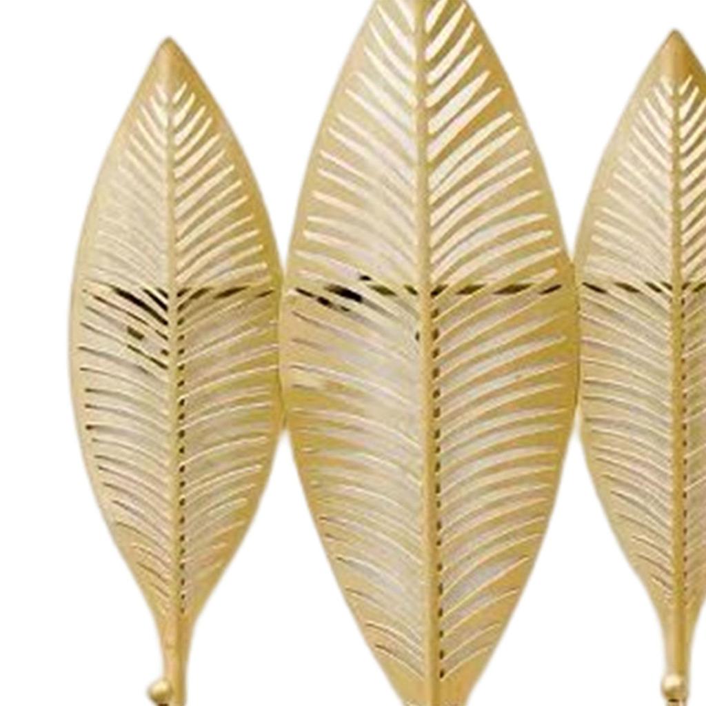 Decorative Leaves Iron Hanger Keys Holder Home Improvement Wall Decoration Coat Hook for