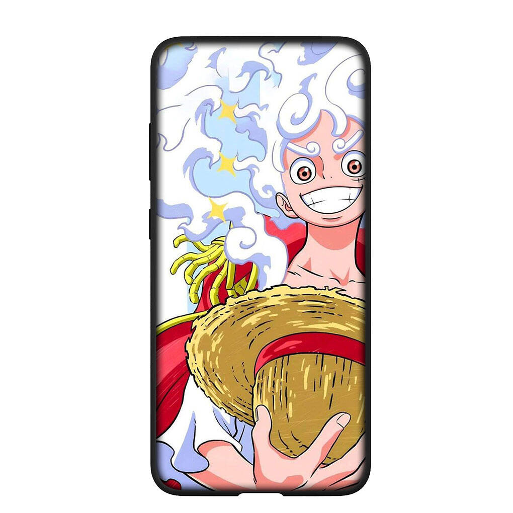 

Phone Case for Samsung Galaxy S25 S23 S24 Ultra FE Plus S9 A05 A06 A15 A16 A36 A37 A35 A54 A55 A56 A57 A25 A26 A53 Comics Luffy Gear 5 One Piece Cover for iPhone 16 Pro Max ceil
