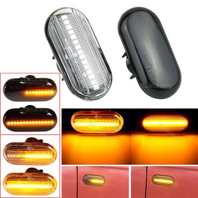 Luce dinamica a LED per freccia laterale per Renault Megane 1 Clio1 2 Kangoo Espace Dacia Duster Dokker Lodgy Smart Fortwo 453
