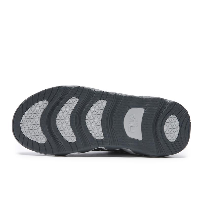 New FILA Modern Cushioning Abrasion Resistant Lightweight Low top Casual Shoes Men's Solar Rock Gray F12M531139FTG