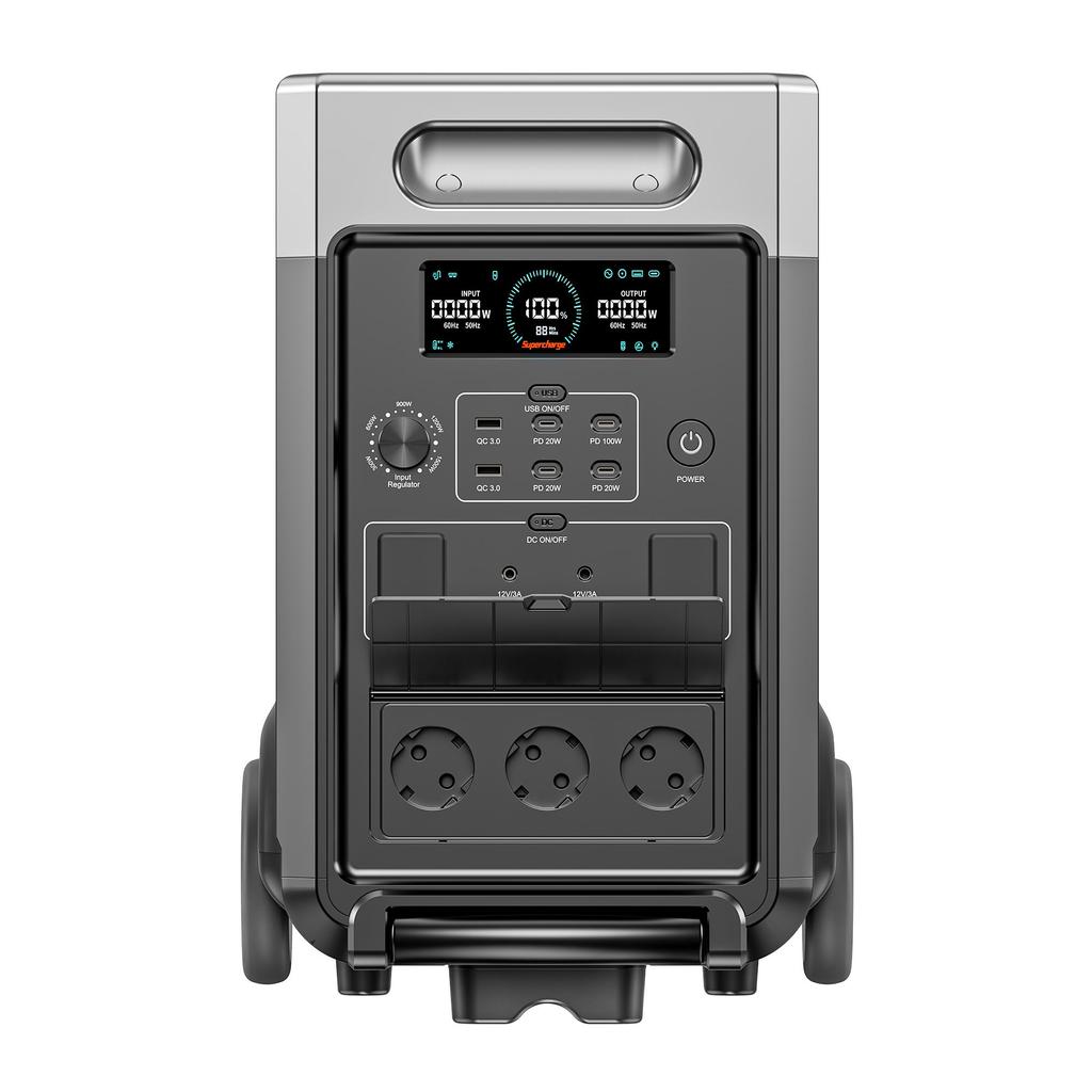 AFERIY P310 Portable Power Station, 3840Wh LiFePO4 Battery,13 Outputs, 4000+ Charge Cycles, 10ms UPS Function, APP Control
