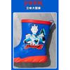 Boys' Rain Boots Ultraman Kindergarten Outdoor Thick-Soled Zero Children's Rain Shoes Toddler Lightweight Non-Slip Waterproof Rubber Shoes