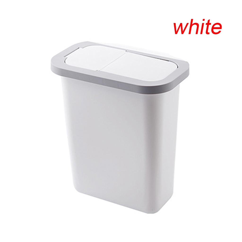 Buy Reusable Hanging Trash Can With Lid Small Cabinet Trash Bin Deskside Garbage Storage Baskets With Concealed Drawer For Kitchen Bedroom Living Room At Affordable Prices Price 18 Usd Free Shipping