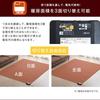Tansu no Gen Rug + Heated Carpet Set, 2 Tatami Mats (185 x 185 cm), Square, Non-Slip, Flannel, All Season, 21700005 (89478)