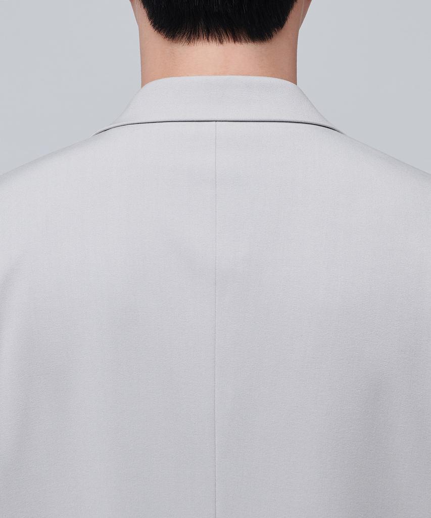 Musinsa Standard Relaxed Basic Blazer [Light Gray]