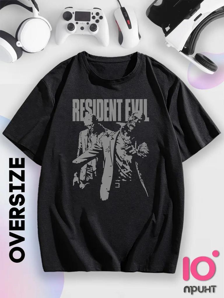 Resident Evil Oversized Retro Zombie T-Shirt