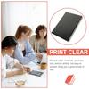 STOBOK A4 Business Notebook, 192 Pages, Large Capacity, Thick Ruled, PU Leather Hardcover, Diary, Minutes, Planner, Schedule Management, Simple and St