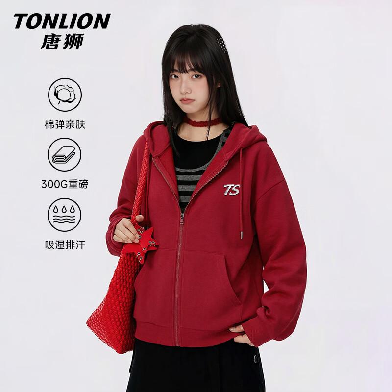 

Женская толстовка с капюшоном на молнии TonLion XL