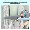 Household Glass Cleaner - Can Spray Water, Has A Glass Scraper, Three-color Window Cleaning Tool, Multi-functional Glass Cleaning Device