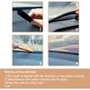 5.24Ft Car Windshield Trim Seal Strip for Dashboard - Dust & Soundproofing Rubber Seal Strip for Comfortable Driving - Universal Cuttable Automotive
