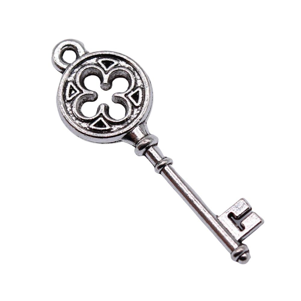 Key Charms Multi Color Alloy Locks Pendants For Romantic Themed Jewelry