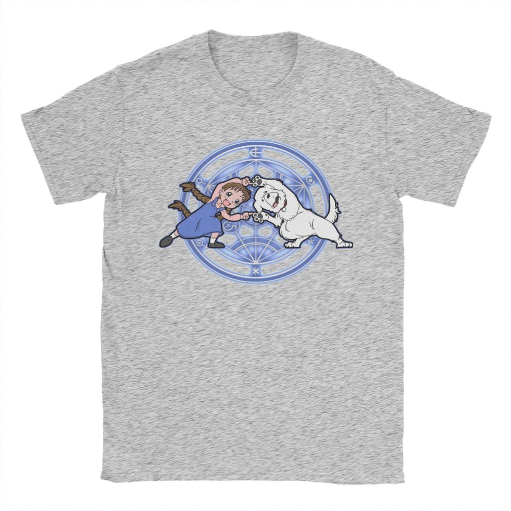 Fullmetal Alchemist One Is All All Is One T Shirts Unisex Cotton Awesome TShirt Round Collar Tees Short Sleeve Clothing Party
