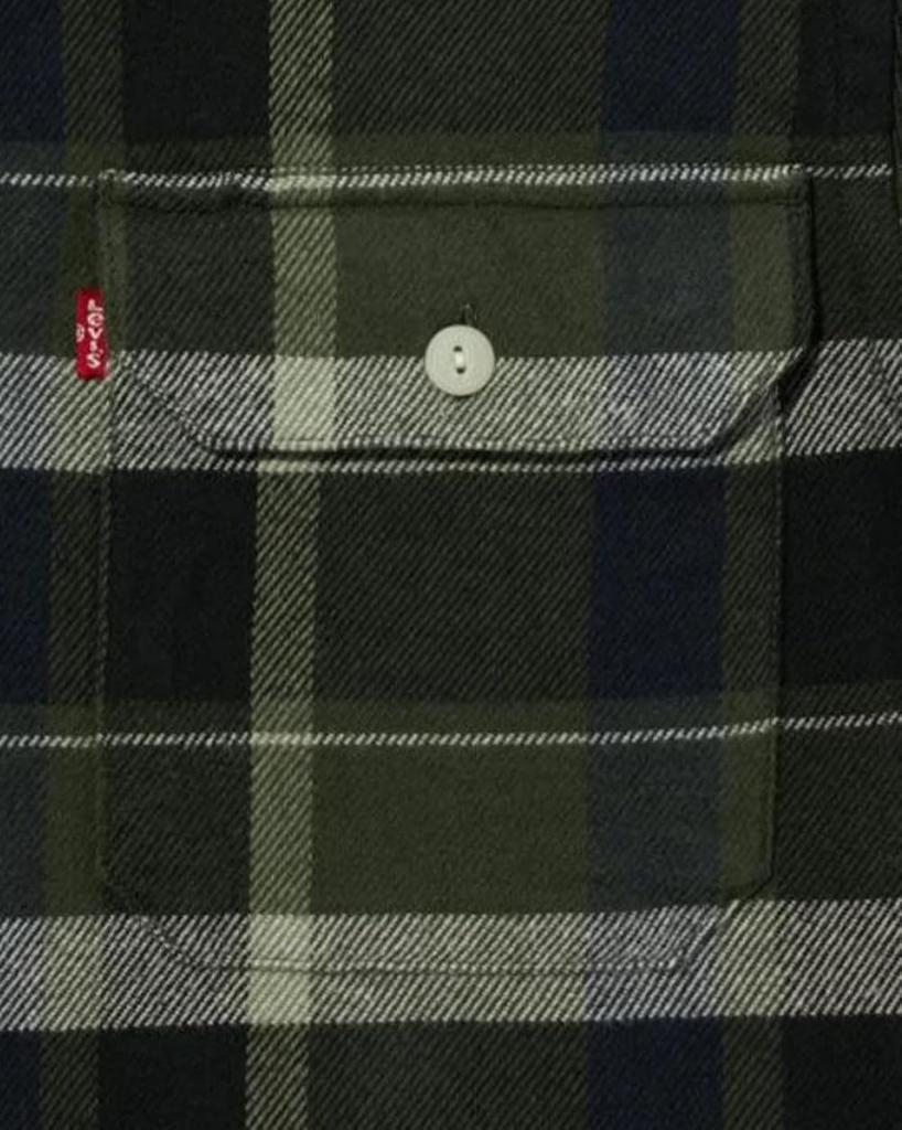 Levi's JACKSON WORKER Check Worker Shirt Long Sleeve Men's 19573-0288 S