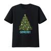 Womens Chemistree Cool Chemistry Christmas Holiday Gag T Shirt Black 2XL Vintage Washed Stylish Homme Graphic Streetwear
