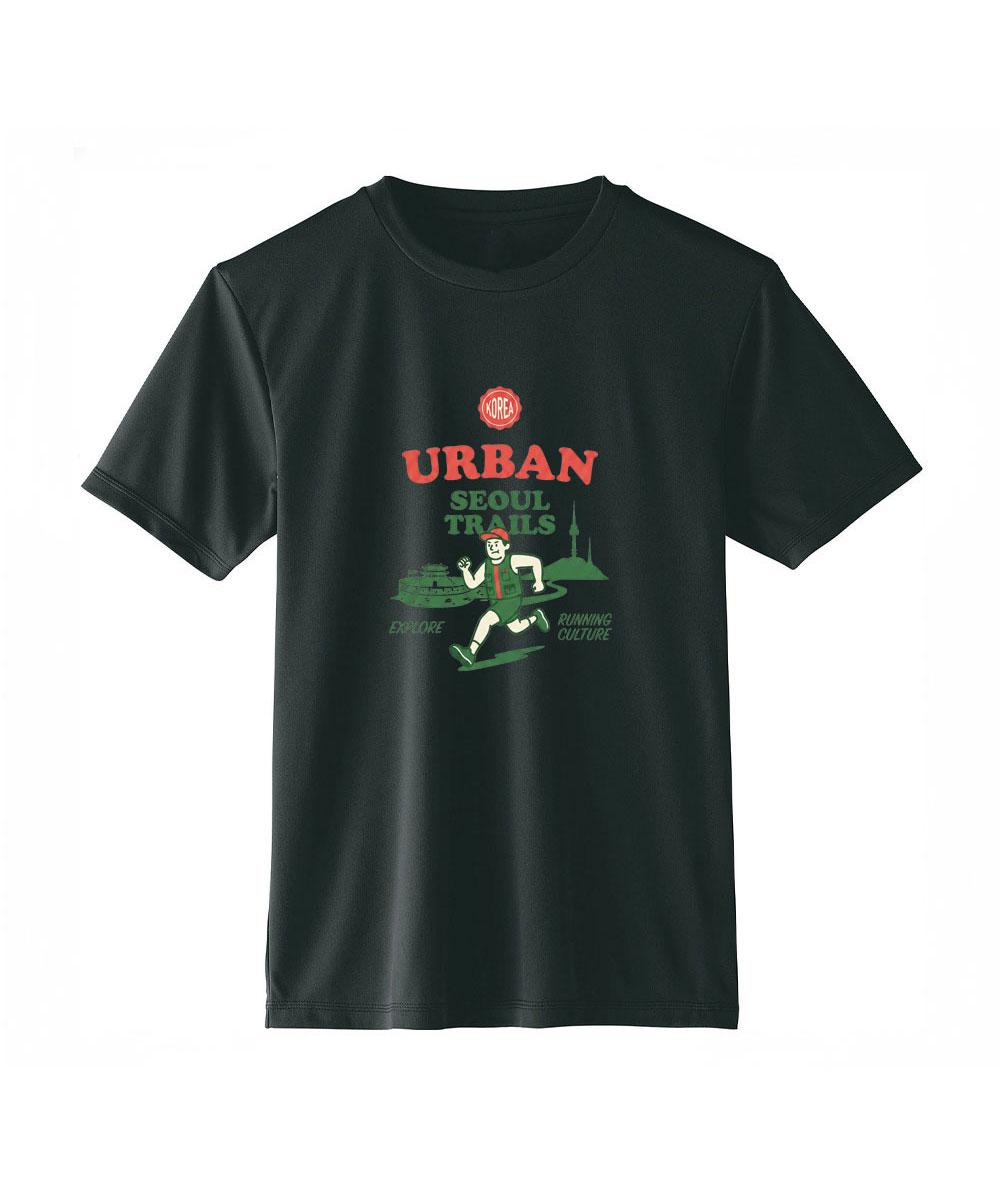 Awesome Us [Running Dri-Fit] Urban Seoul Trails Black/Xxl