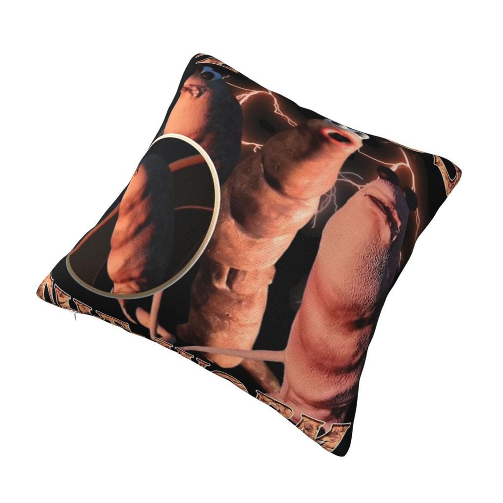 Marcus The Worm Funny Memes Bootleg Pillowcase Printing Polyester Cushion Cover Decoration Pillow Case Cover Chair Square 18''