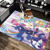 1pc My Little Pony Friendship is Magic Office Chair Mat - Anime Cartoon Design, Non-Slip Carpet for Home Decor, Living Room, Bedroom, Game Room, Birth