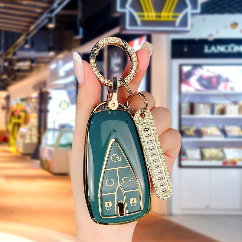 Compatible Car Key Cover for Changan CS75plus, Yidong CS55, CS35plus, and Oshan X5/X7 Models
