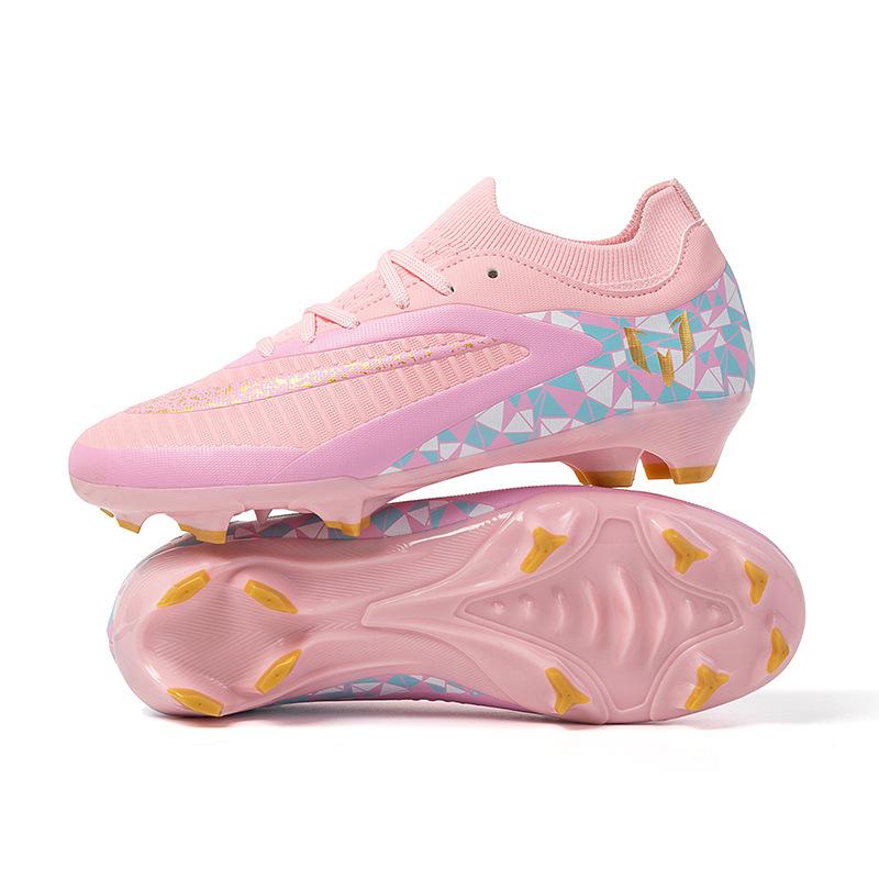 New Children'S Football Shoes Non-Slip And Wear-Resistant Spikes Competition Training Shoes Youth Student Sports Football Shoes