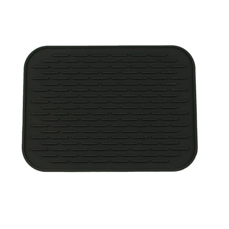 Kitchen Heat Non Slip Resistant Trivet Pot Silicone Holder Mat Tray Straightener Insulation Mats with Rich Colors