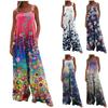Women's Pants Trousers Jumpsuit  Fashion Casual  Side Pockets Floral Print Non-adjustable Strap Jumpsuit