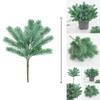 Festive Artificial Pine Needles For Wreaths With Handcrafted Plastic Conifers For Interior Decoration