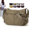 Borsa a Spalla Singola Grande Capacità Leggera Casual da Donna in Nylon Impermeabile Zaino da Pendolare Borsa a Tracolla