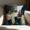 M-morat Band Pillow Case Pillowcase, Double-sided Printed, Sofa Cushion, Bedroom Headboard Pillow