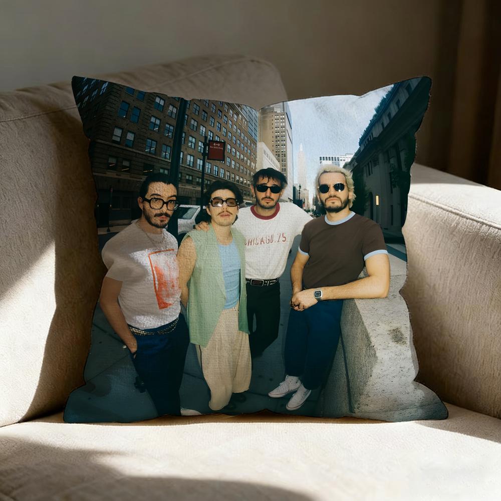 M-morat Band Pillow Case Pillowcase, Double-sided Printed, Sofa Cushion, Bedroom Headboard Pillow