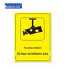 Sisteme de control acces și alarme – Semne de protecție