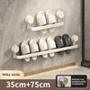 Bathroom Slipper Rack Wall-mounted Non-punching Toilet Toilet Shoe Drain Rack Storage Artifact Rack Suction Cup