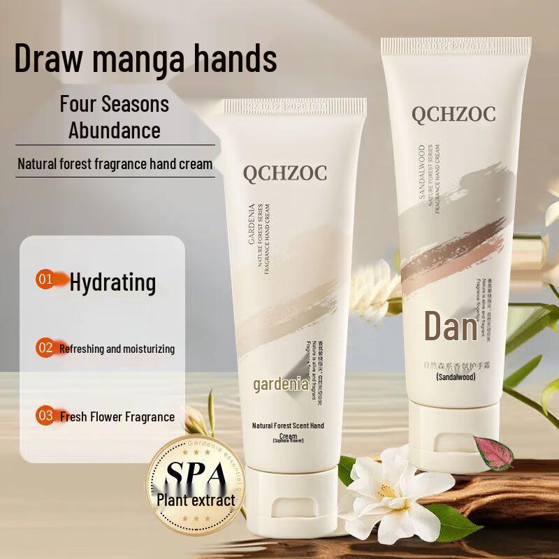 QCHZOC Floral Hand Cream Set