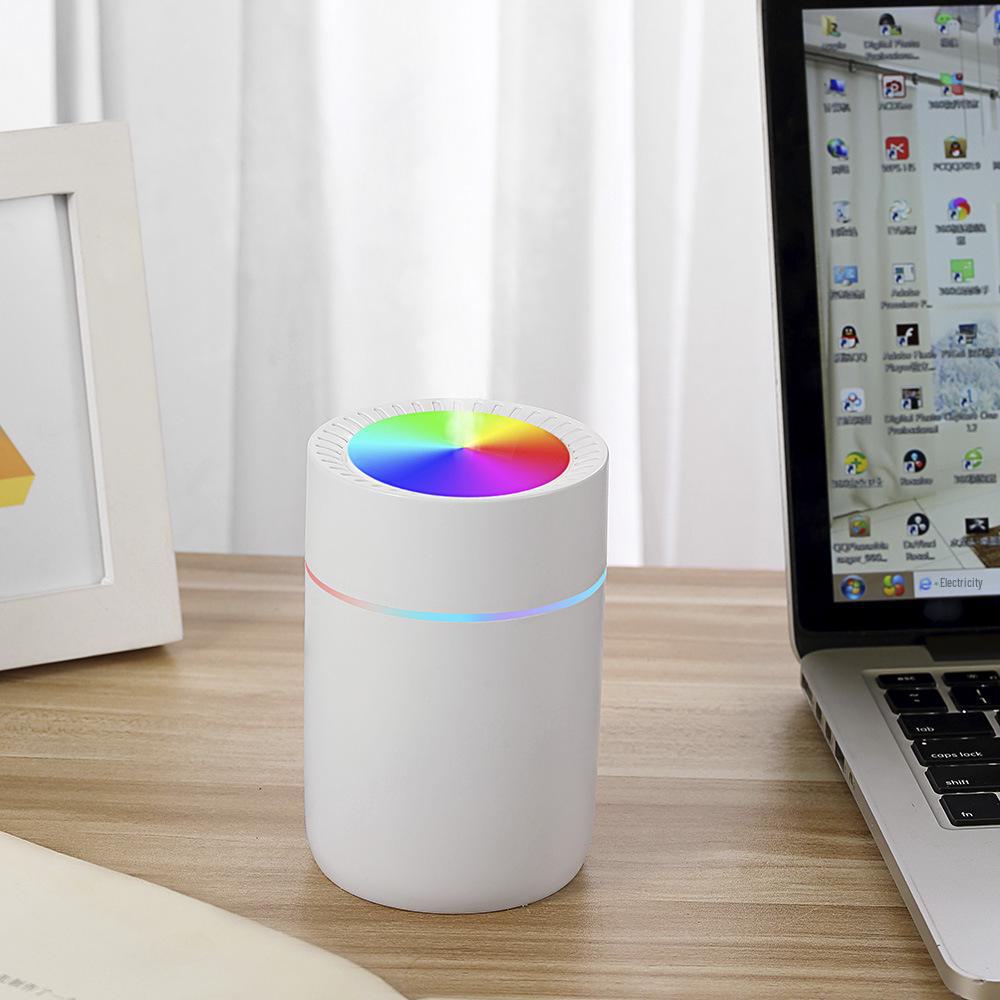 Colorful USB Mini Car Humidifier: Silent Aromatherapy Machine & Gift