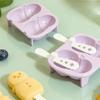 With Lids Ice Lolly Mold With Sticks ice Cube Tray Practical Ice Cream Maker Molds  Kitchen Tools