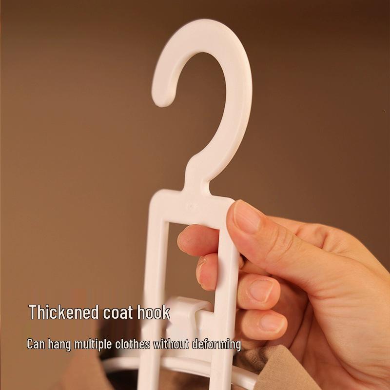 Detachable Space-Saving Clothes Hanger for Home and Dorm Wardrobes