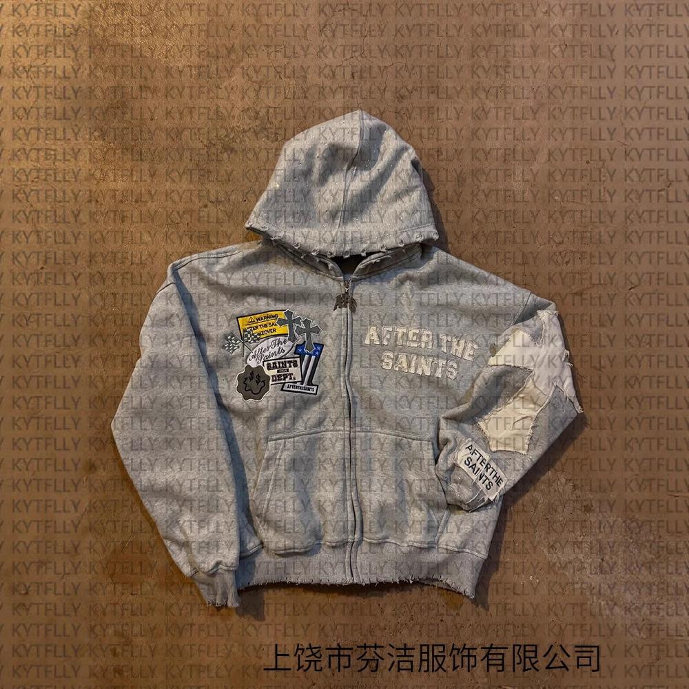 Europäisches und amerikanisches neues 3D-Druck-Set Amerikanische lockere Hoodie-Jacke Pullover lässige gerade Hosen
