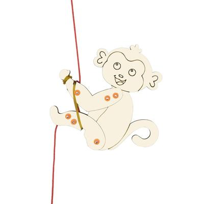 Climbing Rope Monkey DIY Kit Educational Toys for Children Science Project Technology Gadgets Innovative Physics Toys for Boy
