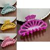 Stunning Diamond Embedded Acetate Hair Claw Clip For Thick Hair In Chic Colors Perfect For Winter Season