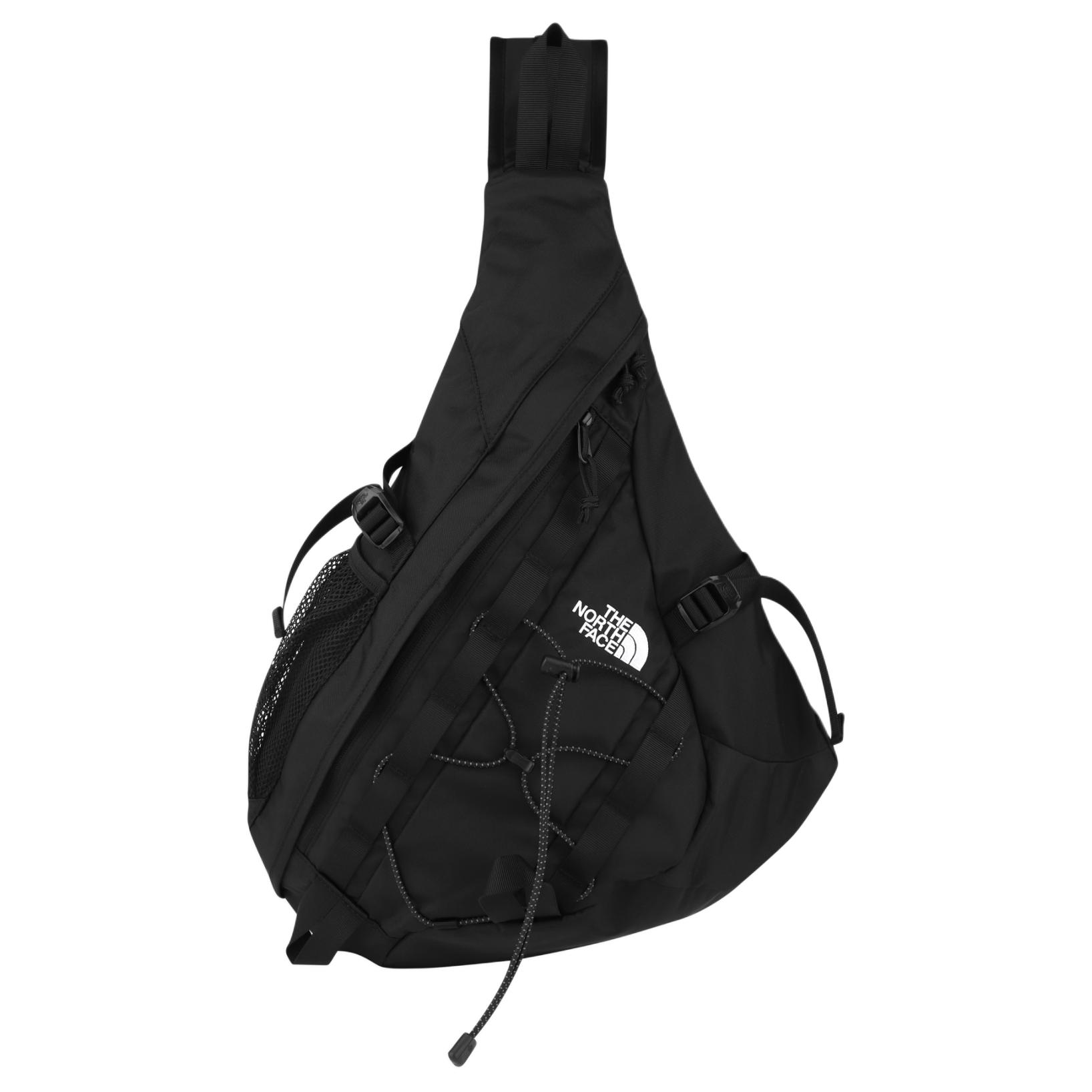 The North Face Electron 21L Регулируемая деталь с веревкой Нейлоновая нагрудная сумка Мужская нагрудная сумка Черный NN2PR58J Black