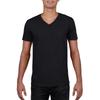 Gildan Mens Soft Style V-Neck Short Sleeve T-Shirt