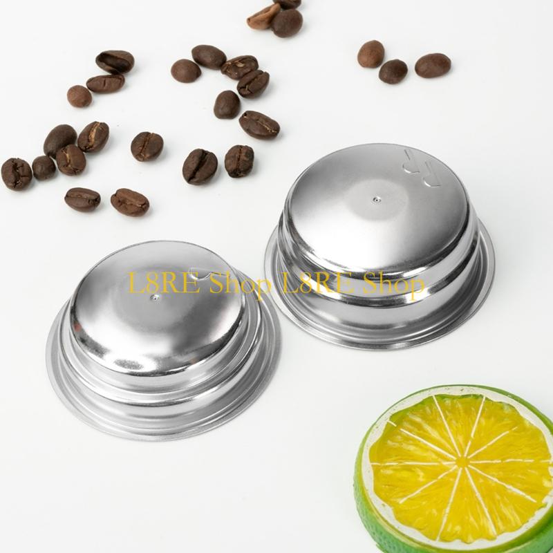 L8RE Coffee Filter Basket Stainless Steel Espresso Powder Holders Professional Coffee Filter for EC695 EC820 EC850 Machines