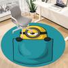 1pc Pocket Minion Office Round Area Rug, Under Office Chairs Bedroom Living Room Home Decor  a1022272