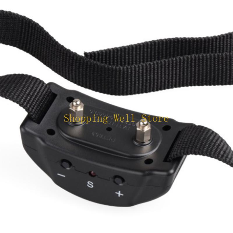 Electric Anti Bark Collar Battery Powered with 7 Adjustable Sensitivity and Intensity for Small Puppy Bark Voice Humane