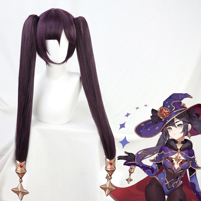 Anime Game Cosplay Mona Costume Girls Women Girls Halloween Carnival Party Sexy Dress Uniform Cosplay Wig Outfit