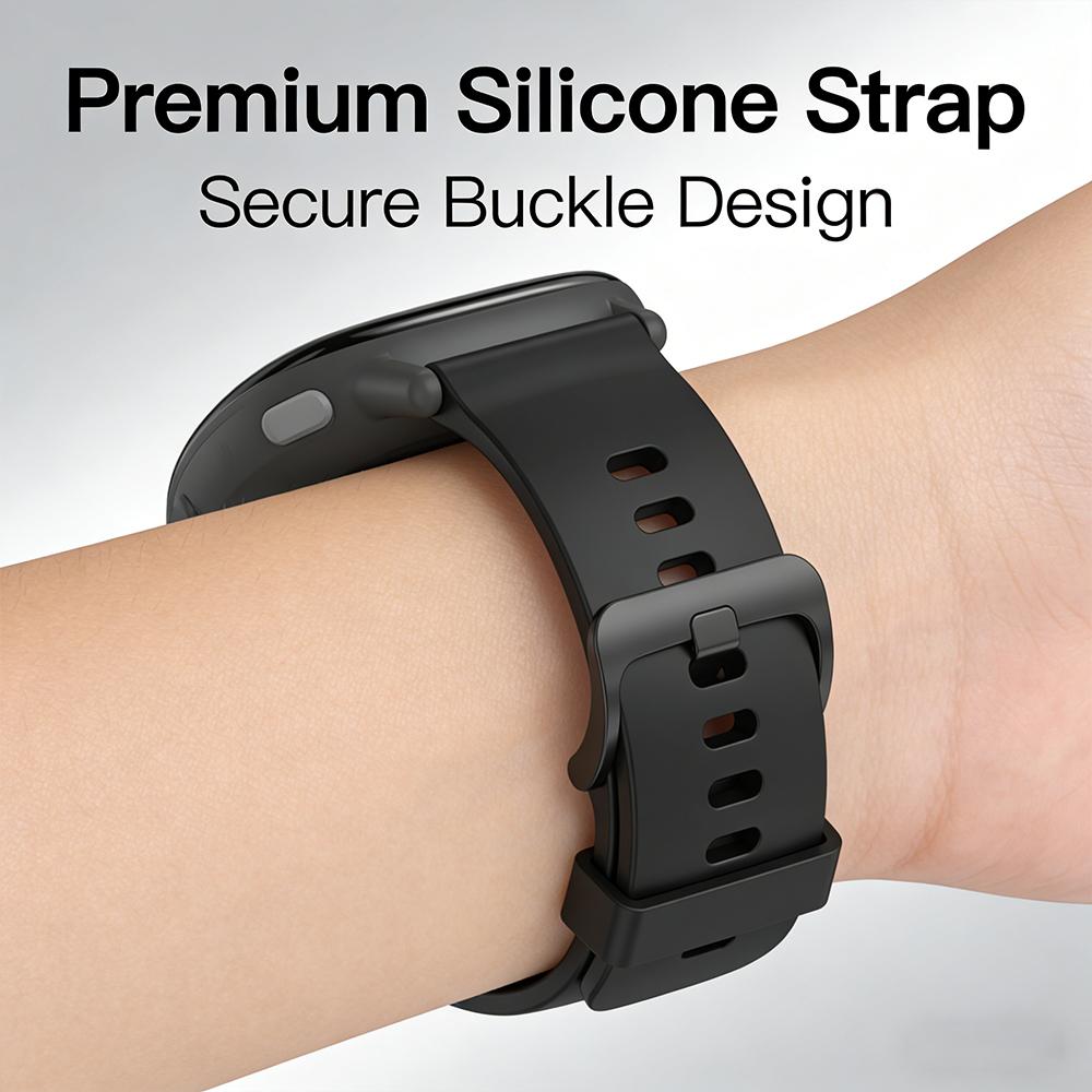 22mm Silicone Watch Bands For Mi Watch 5 2 Pro Color 2 Wrist Strap Xiaomi Watch S4 Sport S3 S2 S1 Active/Pro Adjustable Bracelet