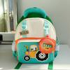 Capacity Large Backpack Cartoon Tractor Girls Boys Baby Kindergarten Bag School
