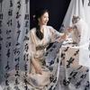 Ancient Style Calligraphy Hanging Cloth Retro Photography Backdrop  Photo Studio
