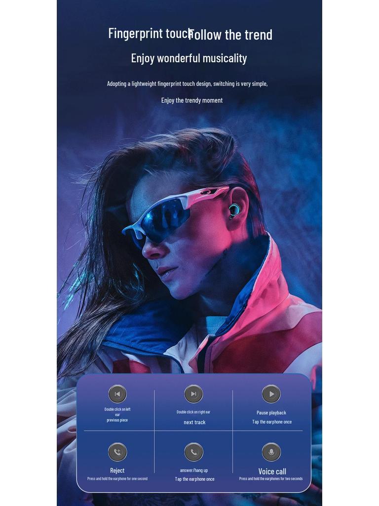 M25 Bluetooth Noise-Cancelling Wireless Gaming Earbuds with Breathing Light and Long Battery Life