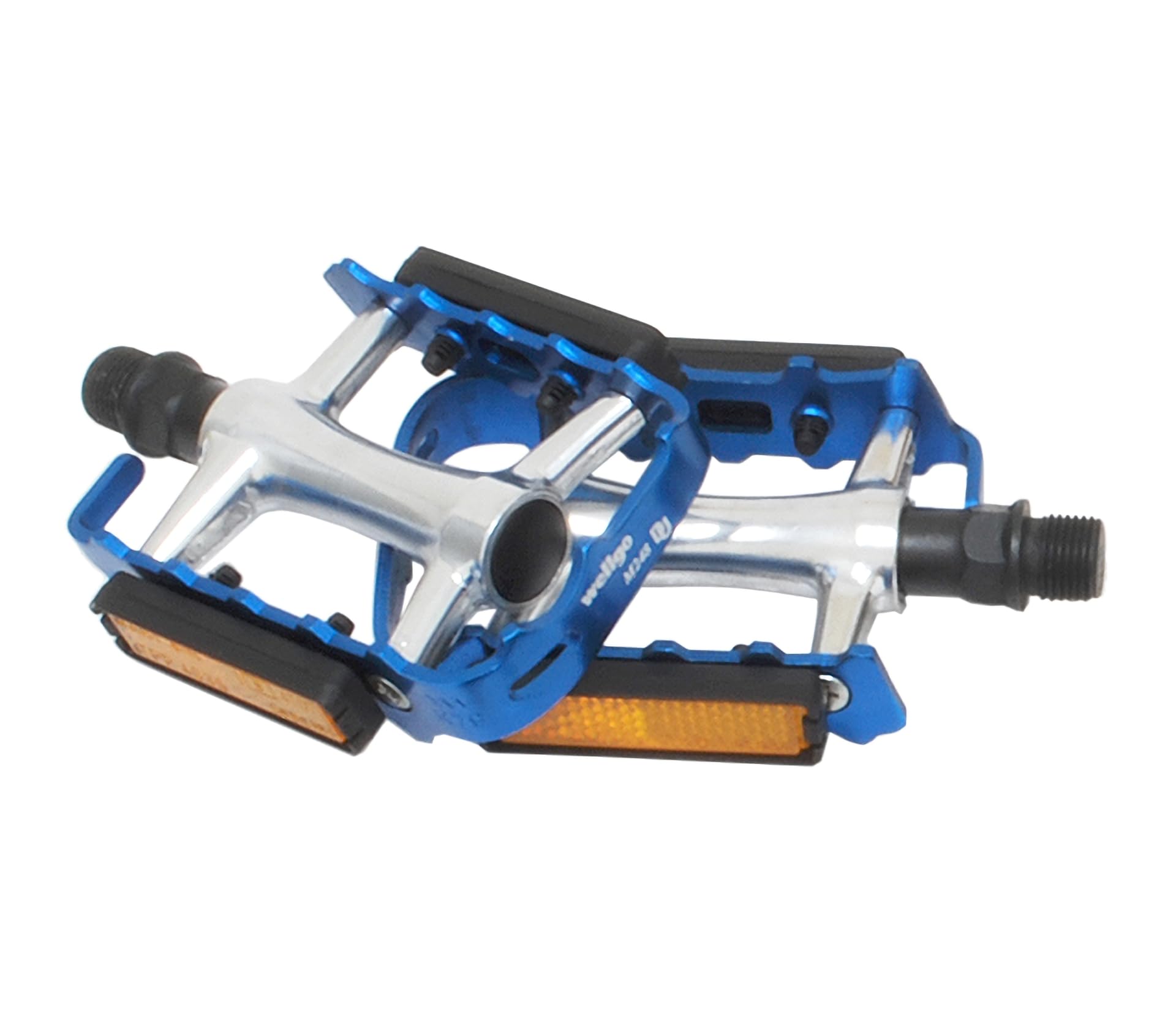 

WELLGO Алюминиевые педали-клетки Синие M248DU