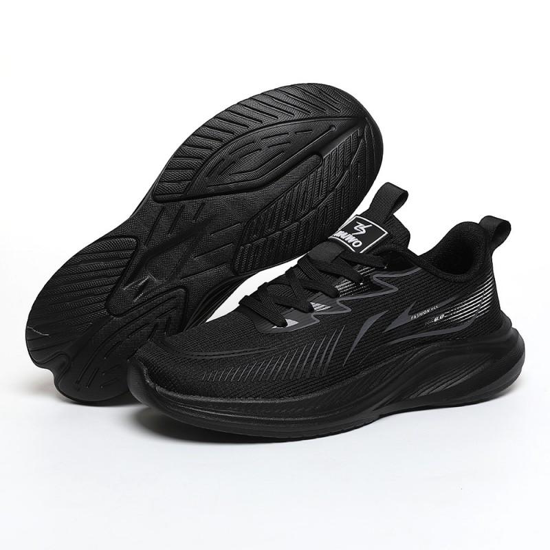 Mens Lightweight Breathable Mesh Running Shoes Outdoor Walking Jogging Comfortable Low-Heel Sneakers